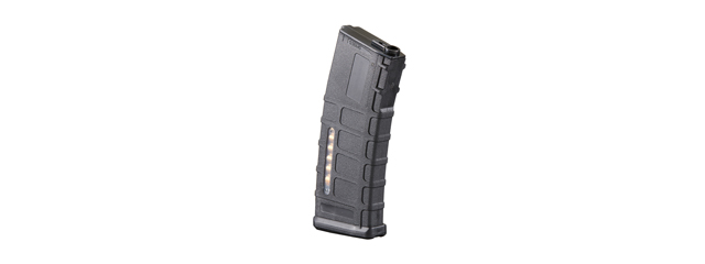 Atlas Custom Works Masada ACR 100 Round Mid Capacity M4 Magazine for AEG (Color: Black)